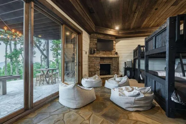 a front view of a house with a porch