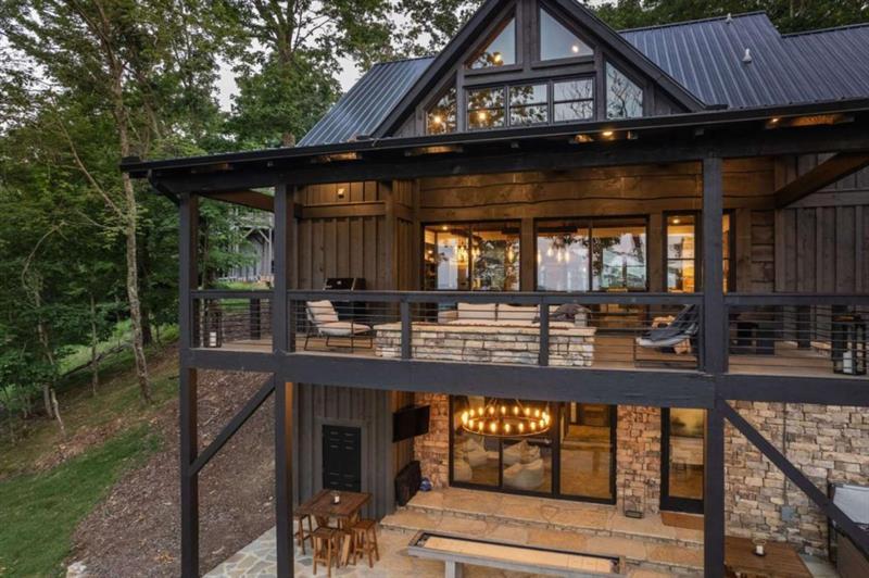224 Eagles Ridge Morganton, GA 30560 - Photo 63 of 73 a view of a house with a porch and furniture