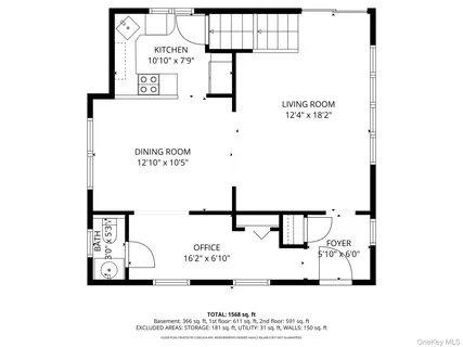 a picture of a floor plan