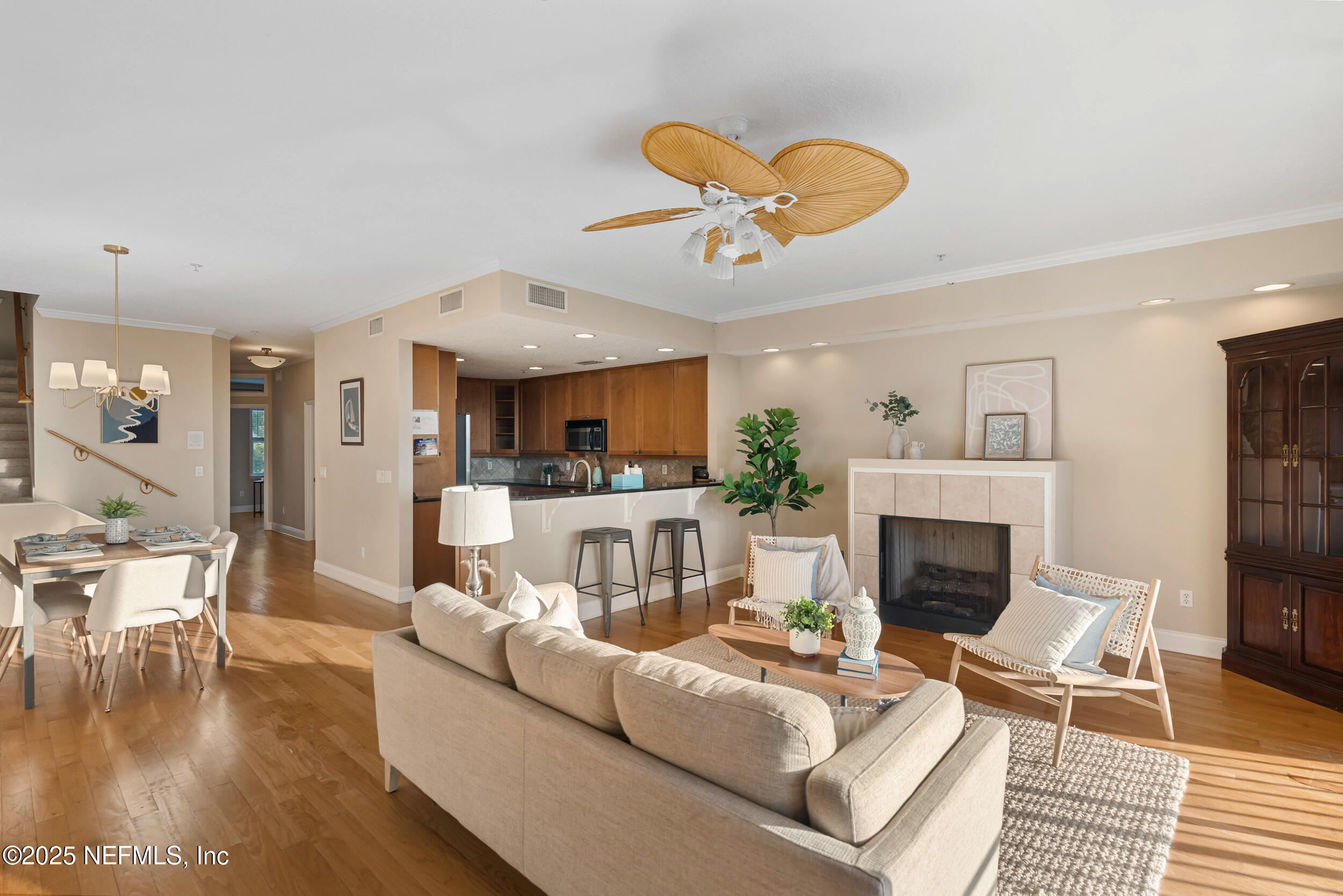 2102 Windjammer Lane St. Augustine, FL 32084 - Photo 14 of 47 a living room with furniture fireplace and window