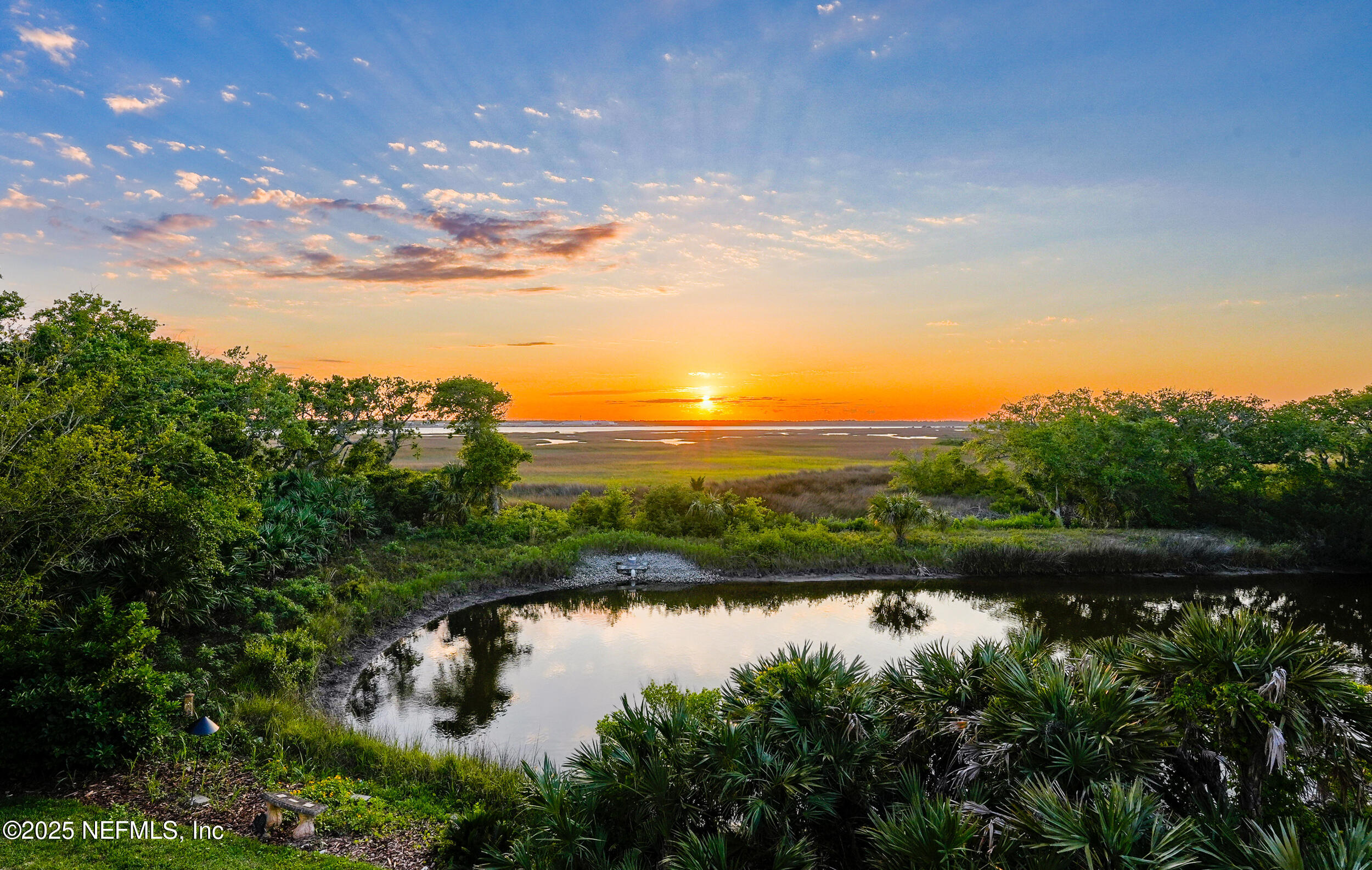2102 Windjammer Lane St. Augustine, FL 32084 - Photo 2 of 47 a view of lake with green space