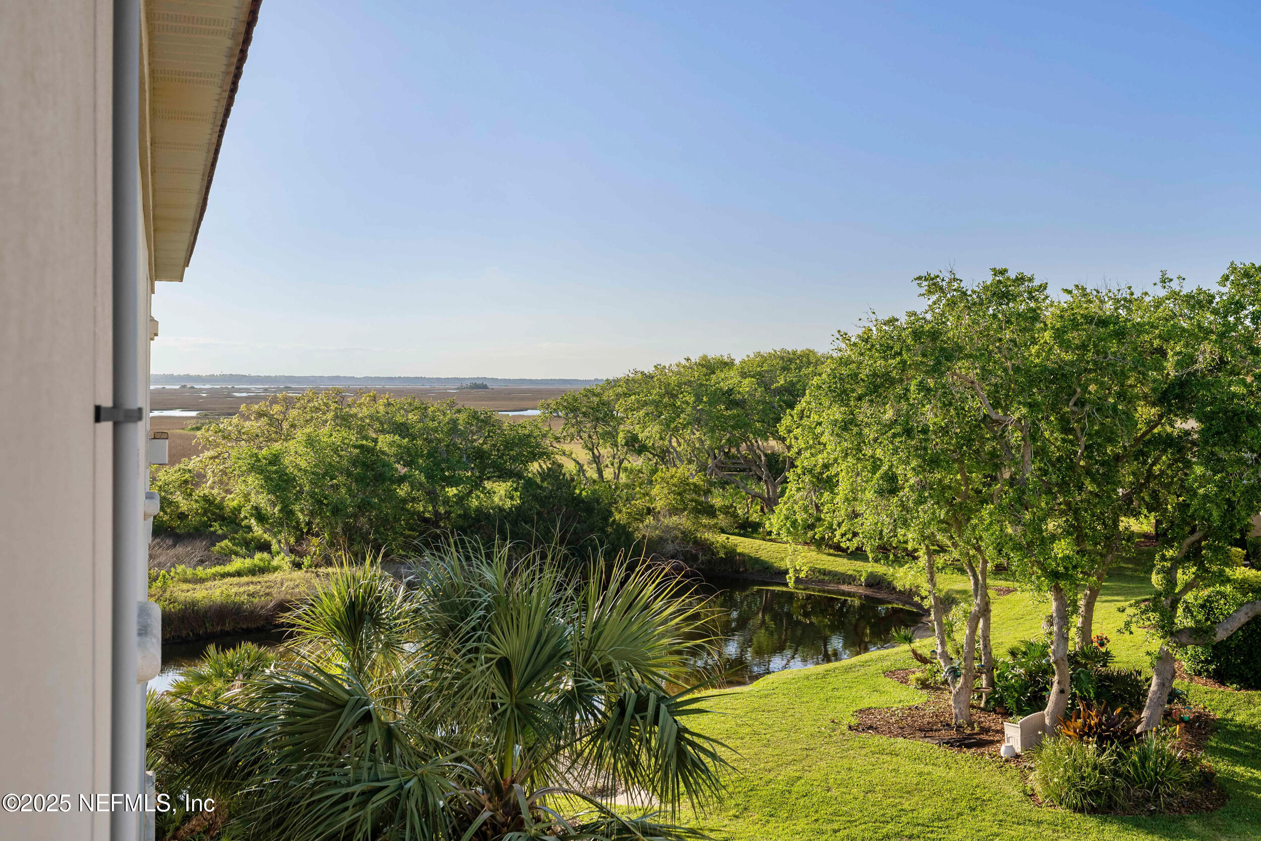 2102 Windjammer Lane St. Augustine, FL 32084 - Photo 35 of 47 a view of a lake from a balcony