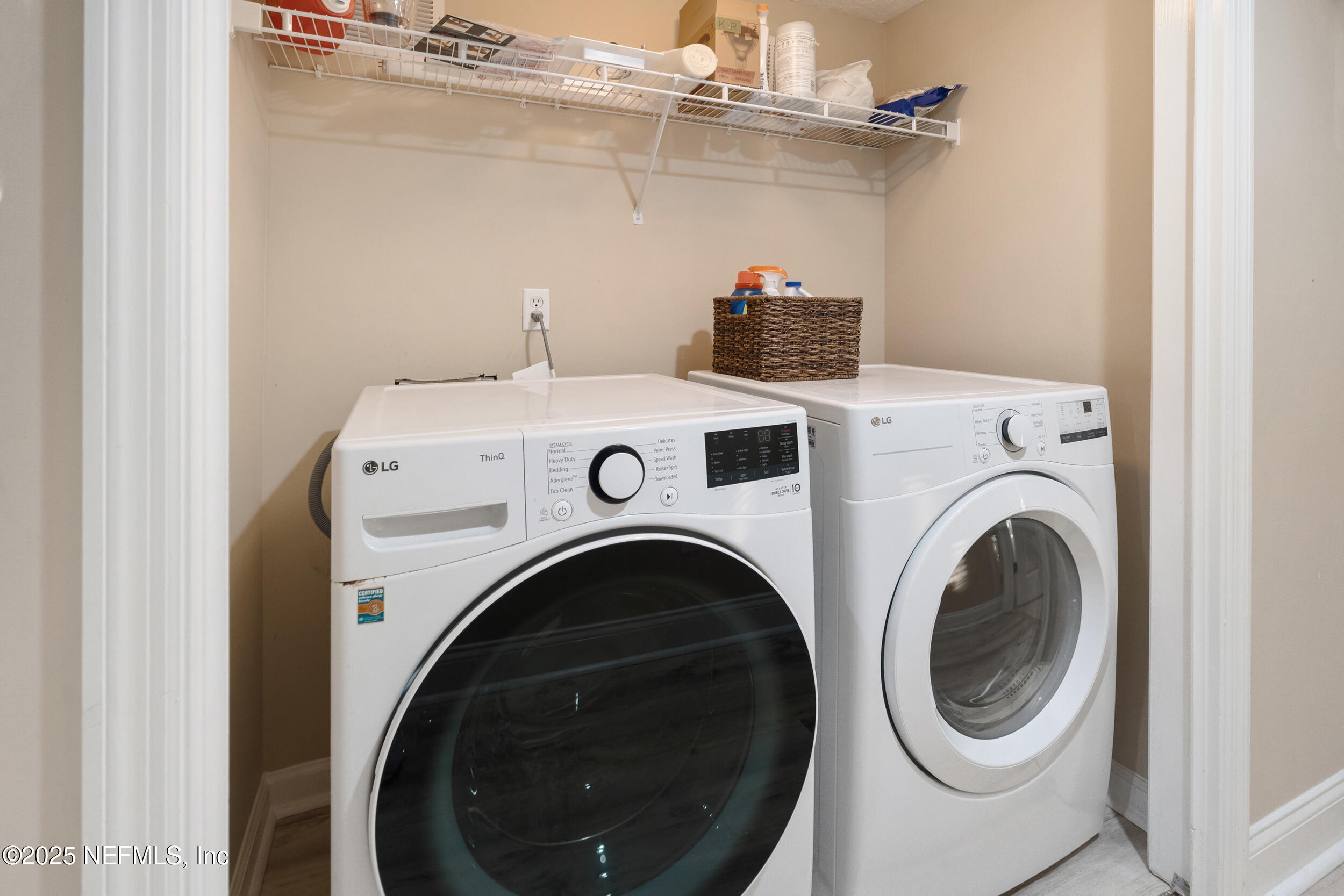2102 Windjammer Lane St. Augustine, FL 32084 - Photo 41 of 47 a utility room with dryer and washer
