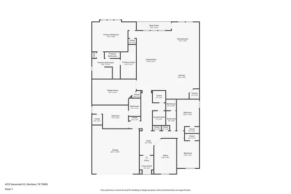 $499,000 | 4212 Savannah Court, Denison, TX 75020