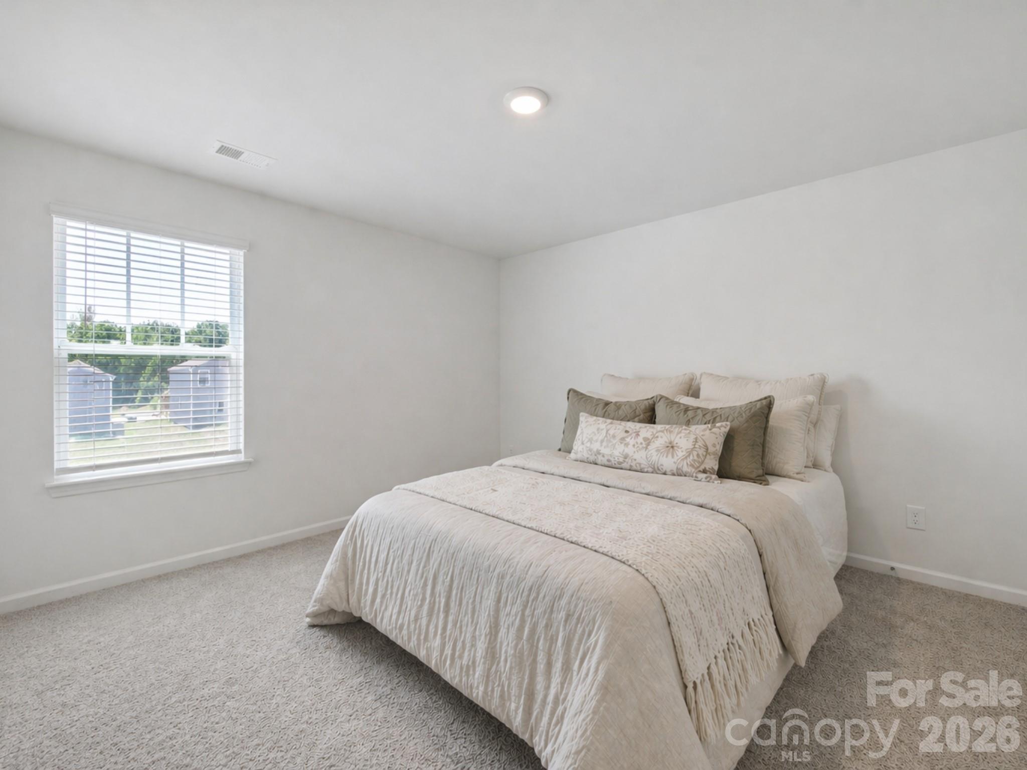 107 Spring Hall Court Troutman, NC 28166 - Photo 17 of 28 a large bed sitting in a bedroom next to a window