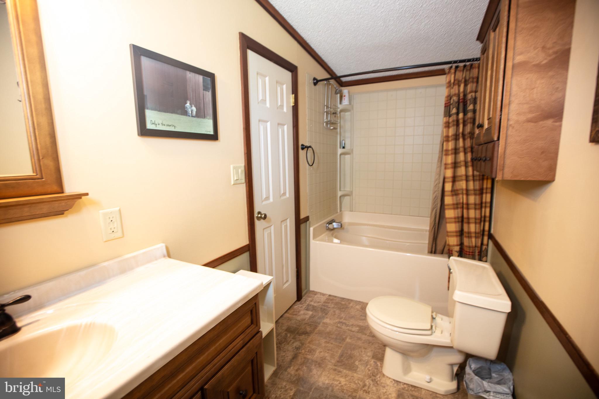 2555 Fords Corner Road Hartly, DE 19953 - Photo 36 of 43 a bathroom with a toilet a sink and bathtub
