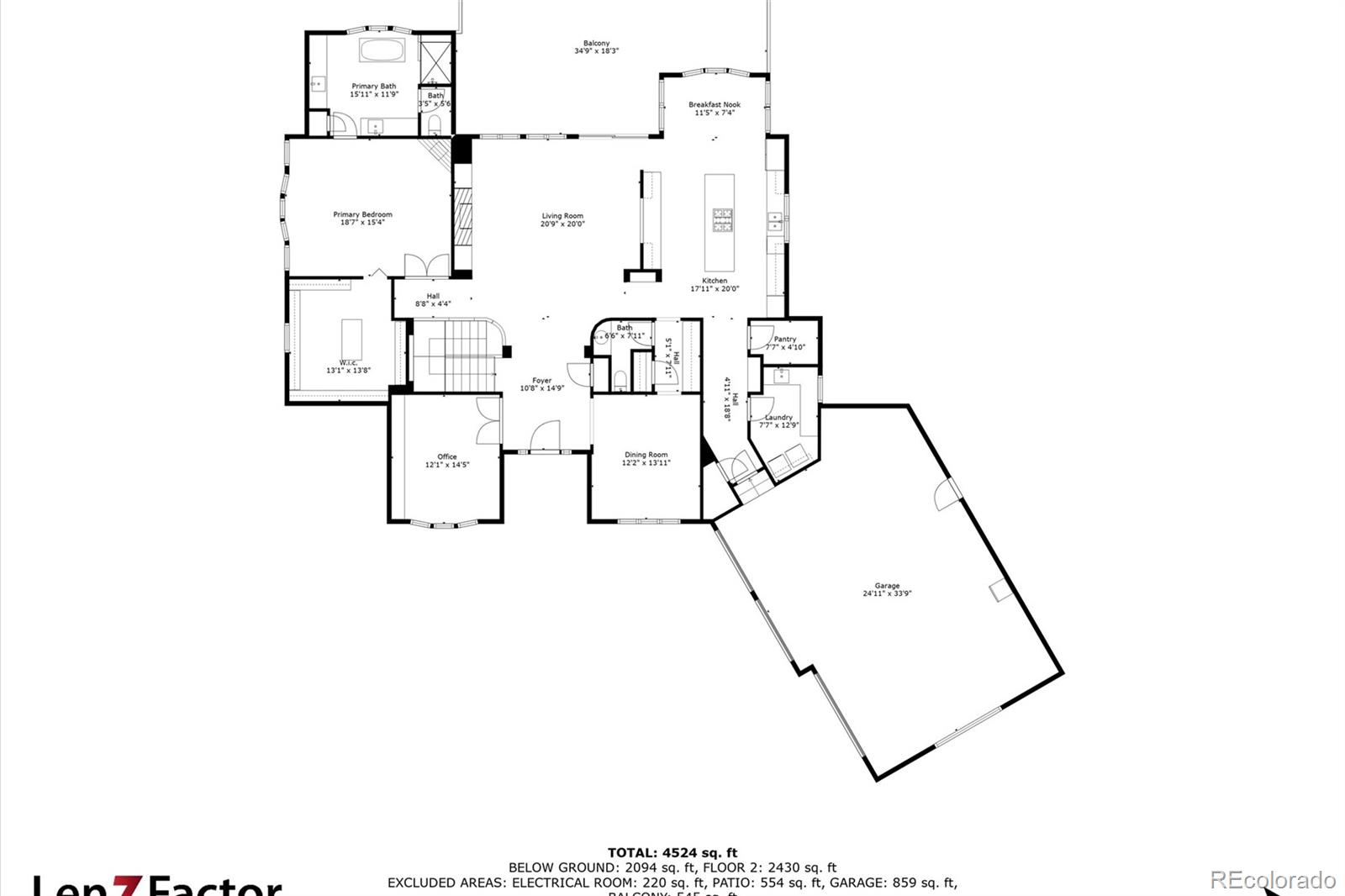 5159 Warbler Court Parker, CO 80134 - Photo 50 of 50 a picture of floor plan