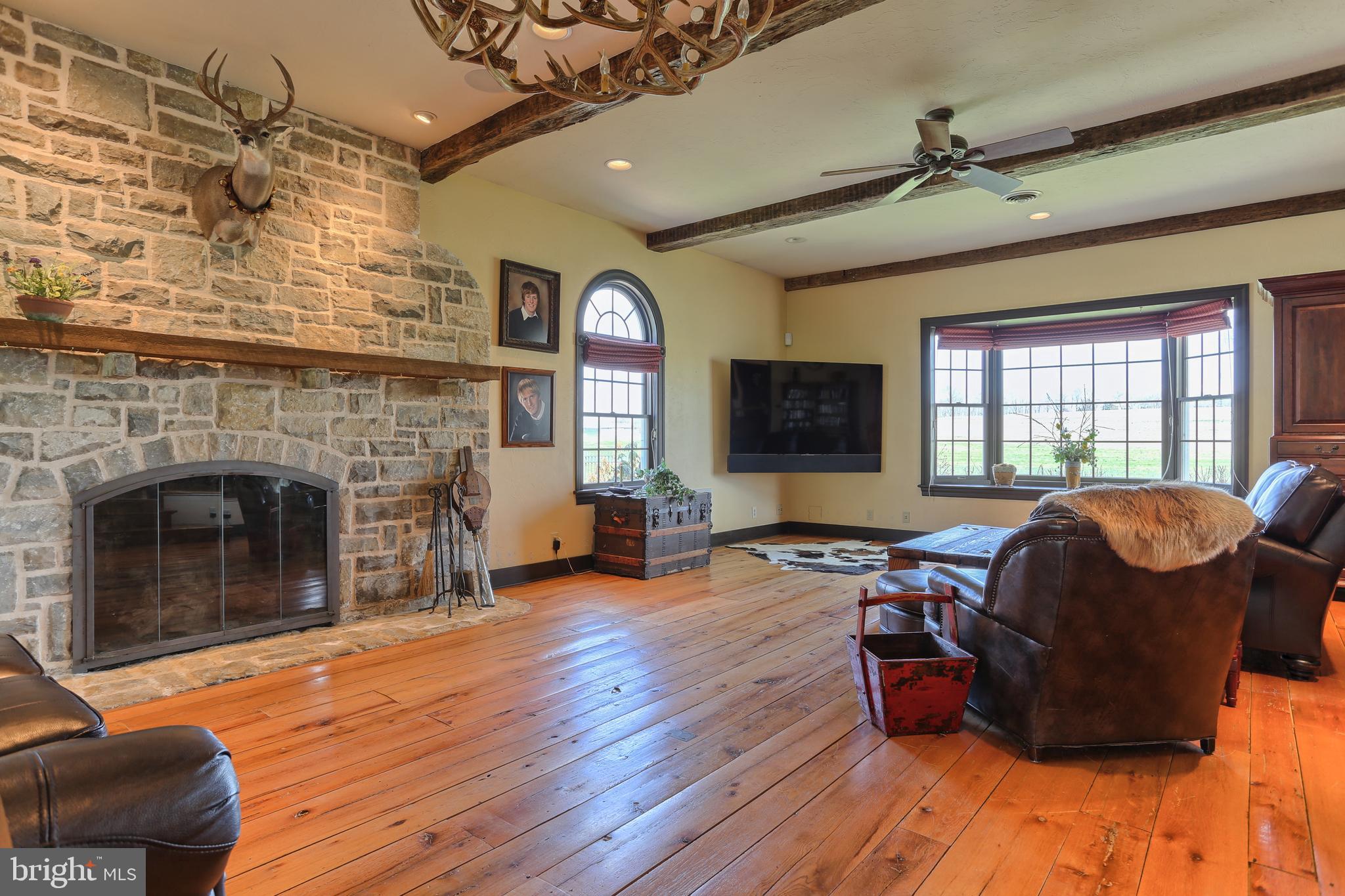 1500 Schaeffer Road Newmanstown, PA 17073 - Photo 27 of 97 Wood Beams on Ceiling