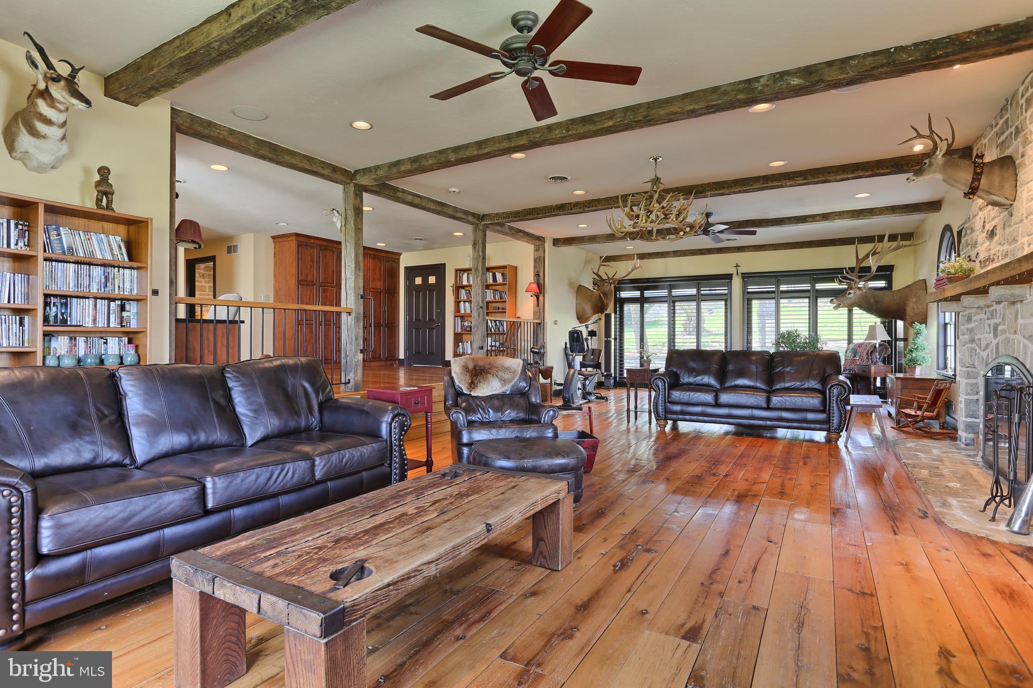1500 Schaeffer Road Newmanstown, PA 17073 - Photo 28 of 97 Wood Beams and Hardwood Flooring