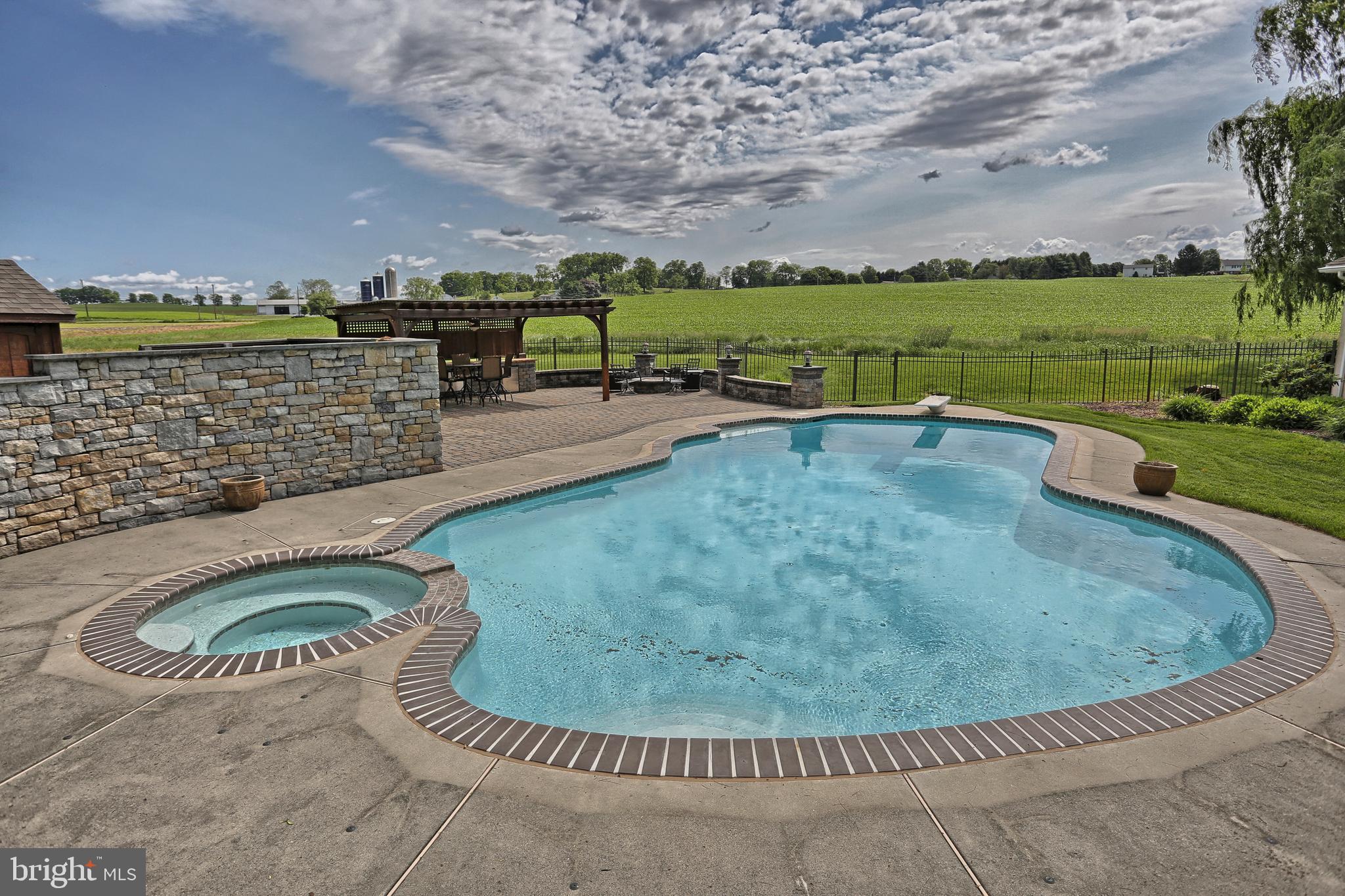1500 Schaeffer Road Newmanstown, PA 17073 - Photo 69 of 97 In ground Pool and Spa