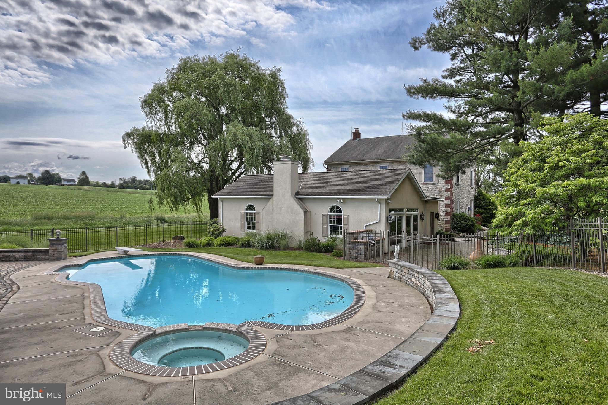1500 Schaeffer Road Newmanstown, PA 17073 - Photo 71 of 97 Concrete Pool and Spa