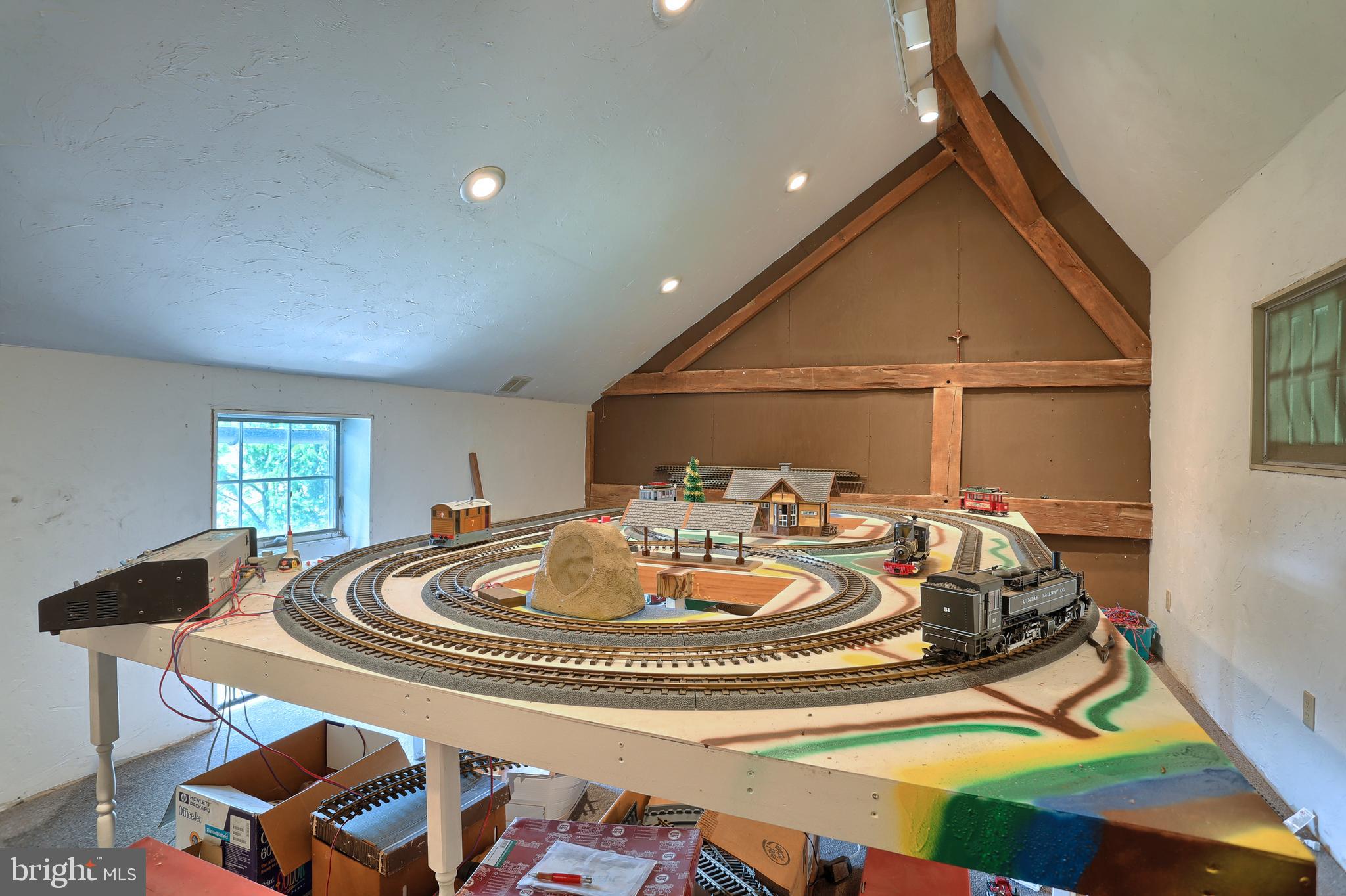 1500 Schaeffer Road Newmanstown, PA 17073 - Photo 90 of 97 Train Room on 3rd Floor Bank Barn