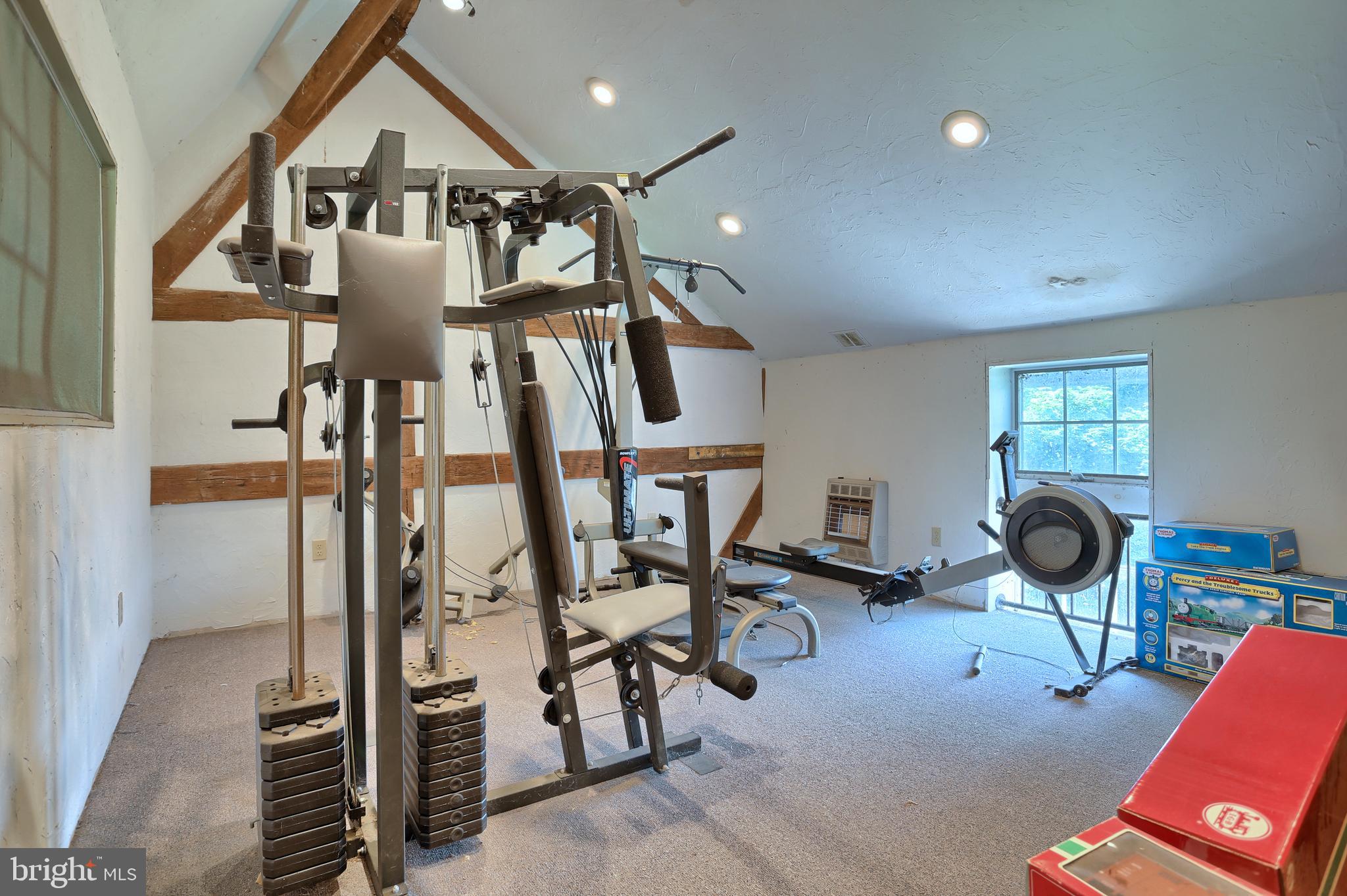 1500 Schaeffer Road Newmanstown, PA 17073 - Photo 91 of 97 Gym Area on 3rd Floor Bank Barn