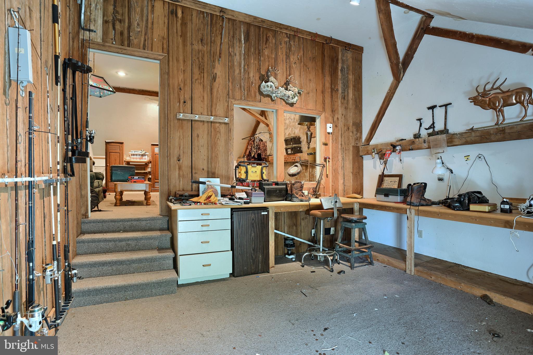 1500 Schaeffer Road Newmanstown, PA 17073 - Photo 93 of 97 Man-Cave on 3rd Level Bank Barn