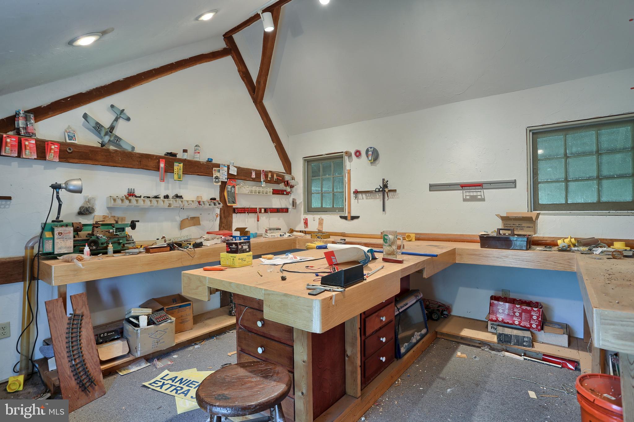1500 Schaeffer Road Newmanstown, PA 17073 - Photo 95 of 97 Workshop on 3rd Level Bank Barn
