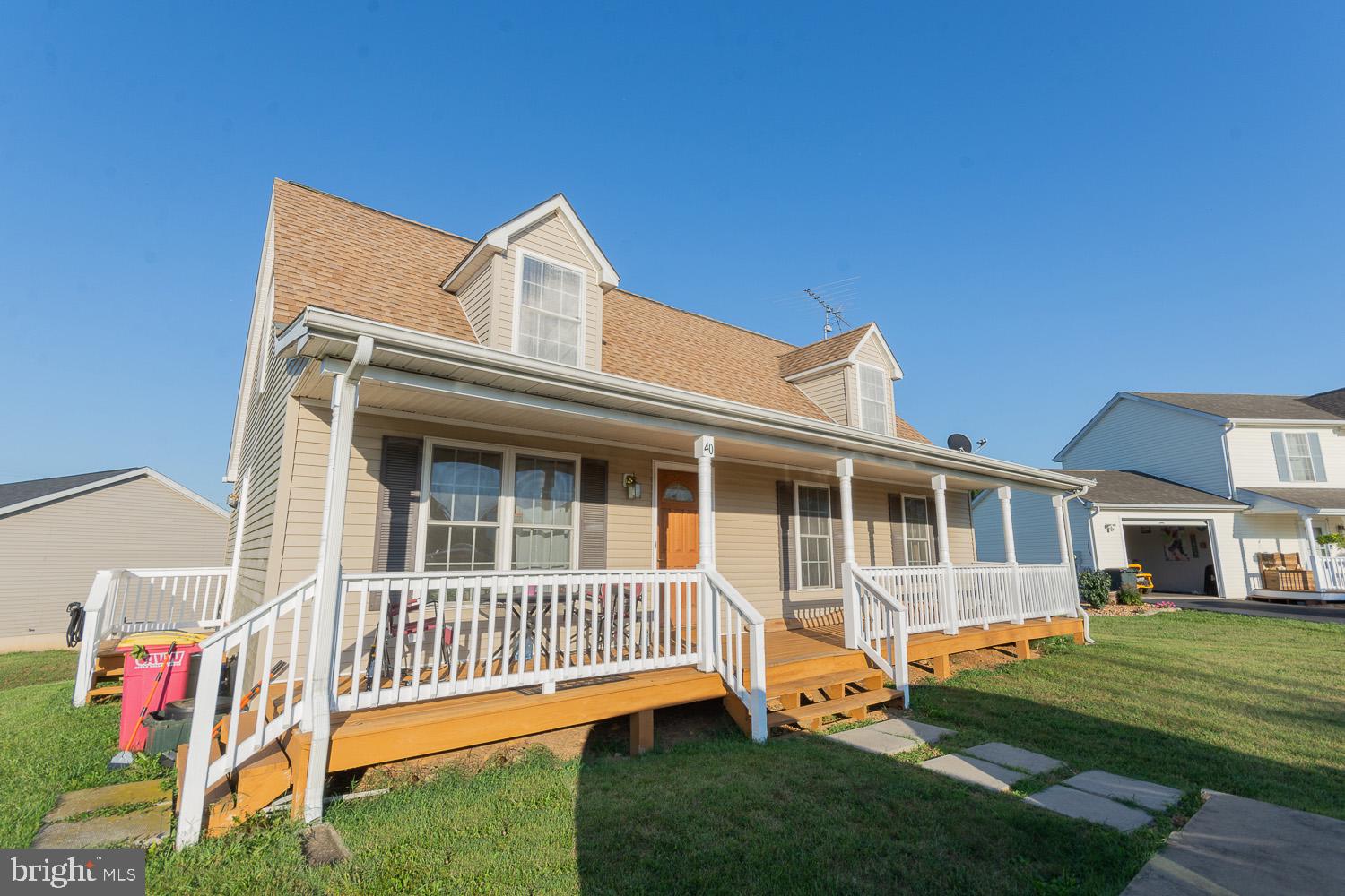 40 Stiles Way Ranson, WV 25438 - Photo 41 of 44 a view of a house with a yard and deck