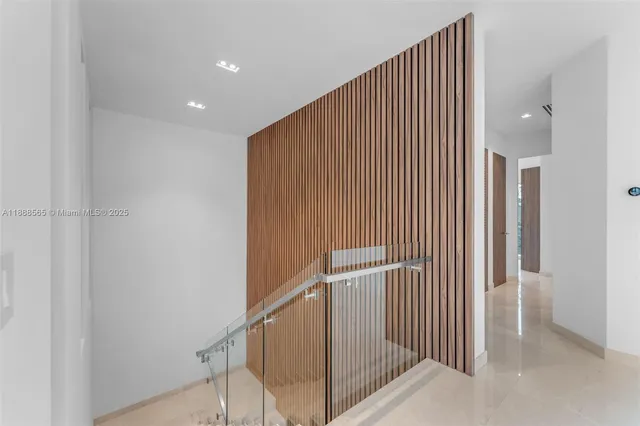 a bathroom with bathtub and shower