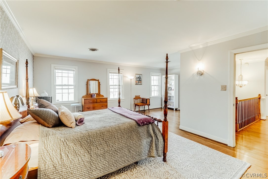 1810 Locust Hill Road Henrico, VA 23238 - Photo 23 of 41 L-shaped master bedroom offers a sitting alcove an