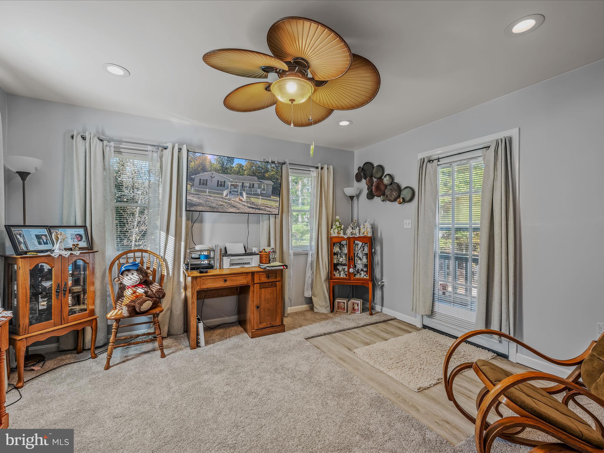 154 Brooklyn's Way Great Cacapon, WV 25422 - Photo 16 of 64 a view of a room with gym equipment
