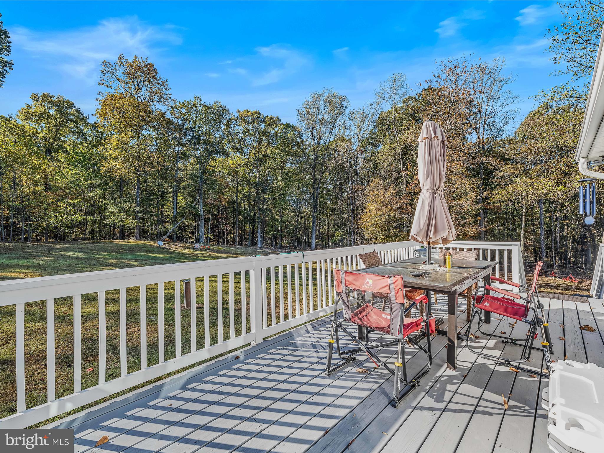 154 Brooklyn's Way Great Cacapon, WV 25422 - Photo 30 of 64 a view of a chairs on the roof deck