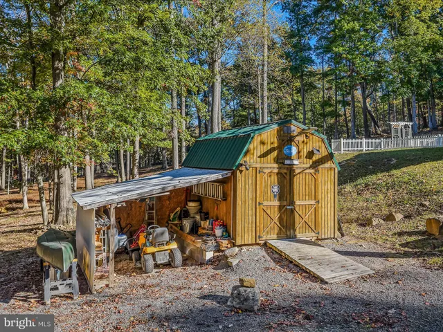 a view of a area with a mountain