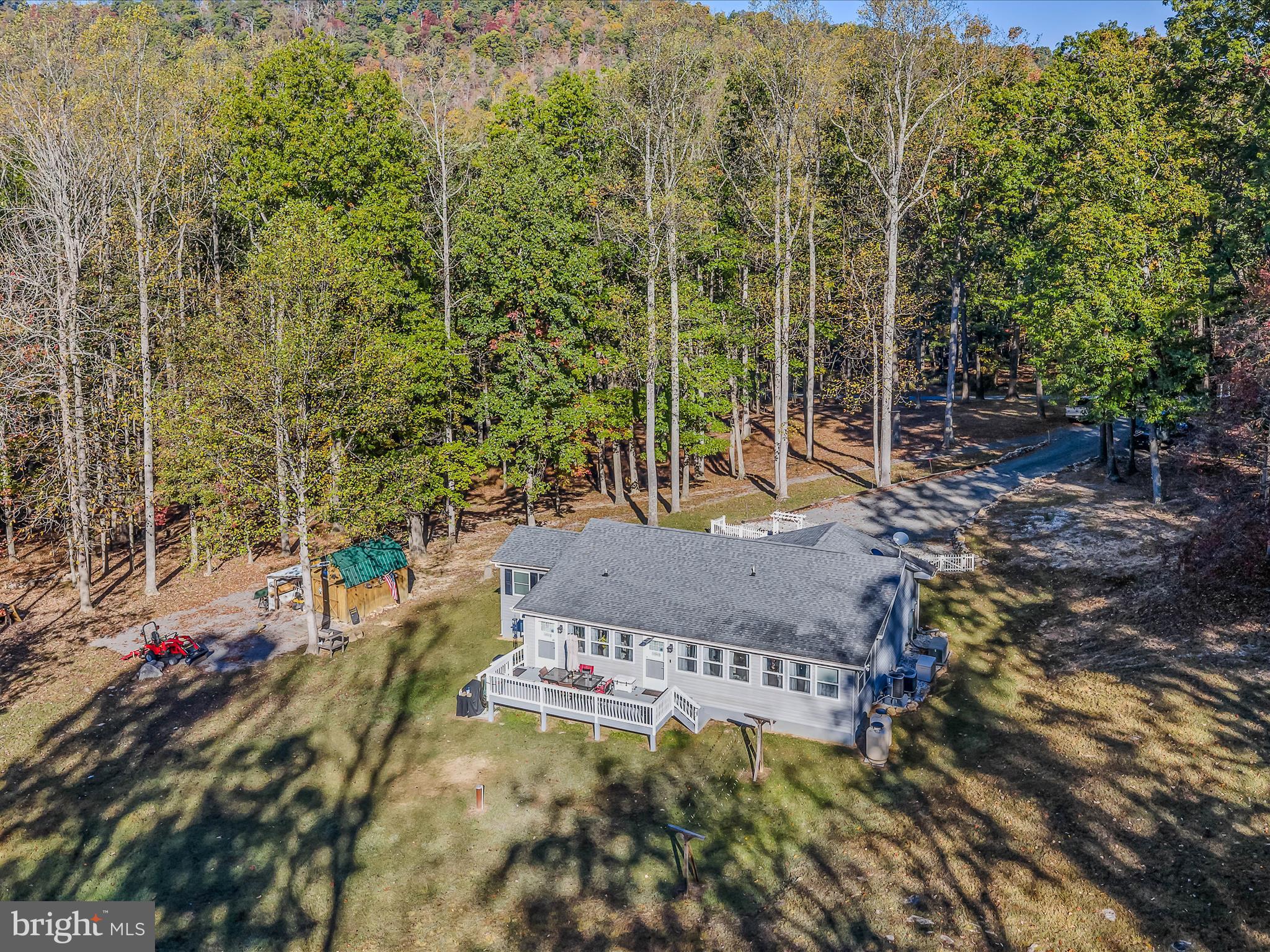 154 Brooklyn's Way Great Cacapon, WV 25422 - Photo 43 of 64 a view of an outdoor space with a lake view