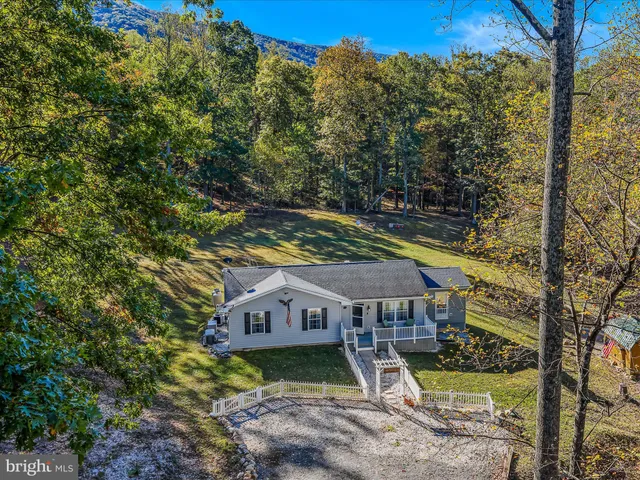a view of a green field