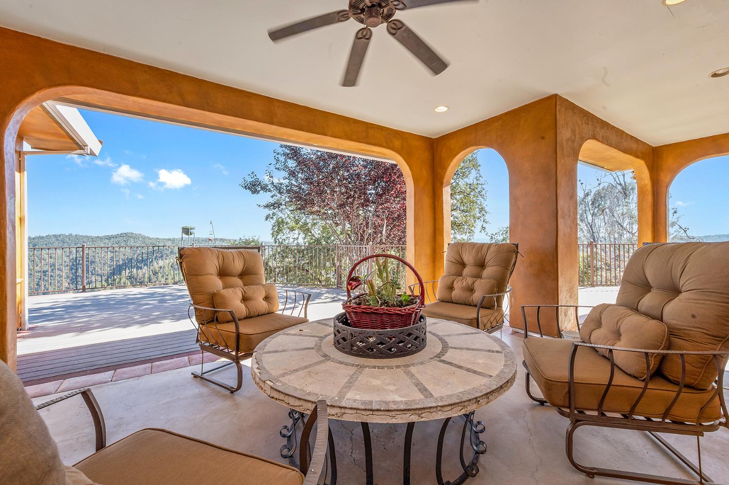 6801 Sagittarius Road Placerville, CA 95667 - Photo 4 of 46 Covered Patio with an Incredible View