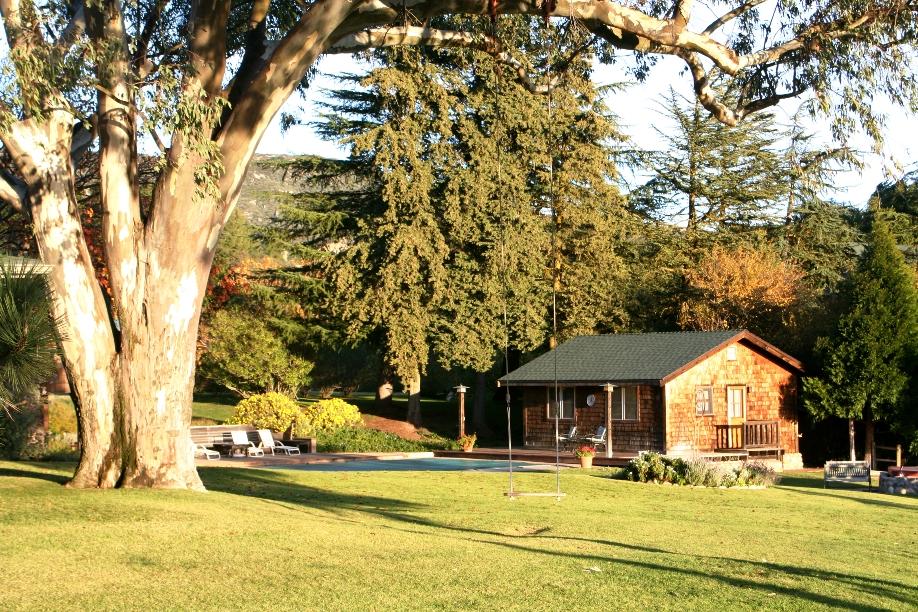 2720 Painted Cave Road Santa Barbara, CA 93105 - Photo 13 of 23 a view of a house with a yard