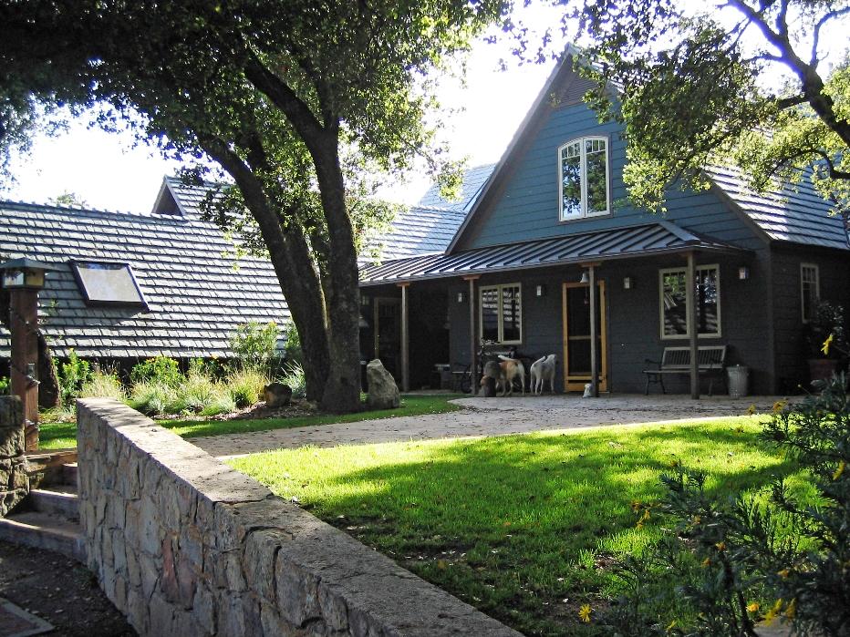 2720 Painted Cave Road Santa Barbara, CA 93105 - Photo 5 of 23 a view of a house with a yard patio and a small yard