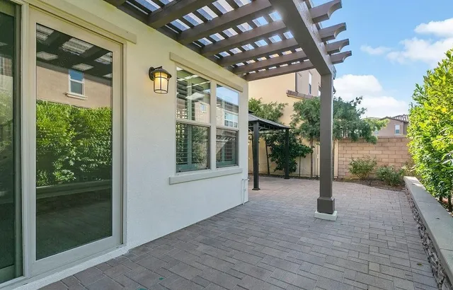 a view of a house with a porch