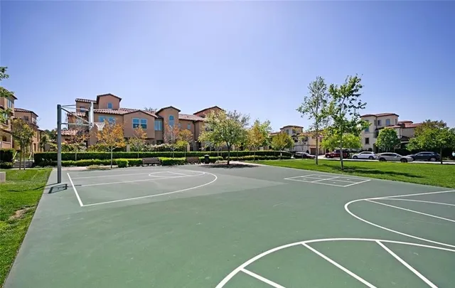 a view of a basket ball ground