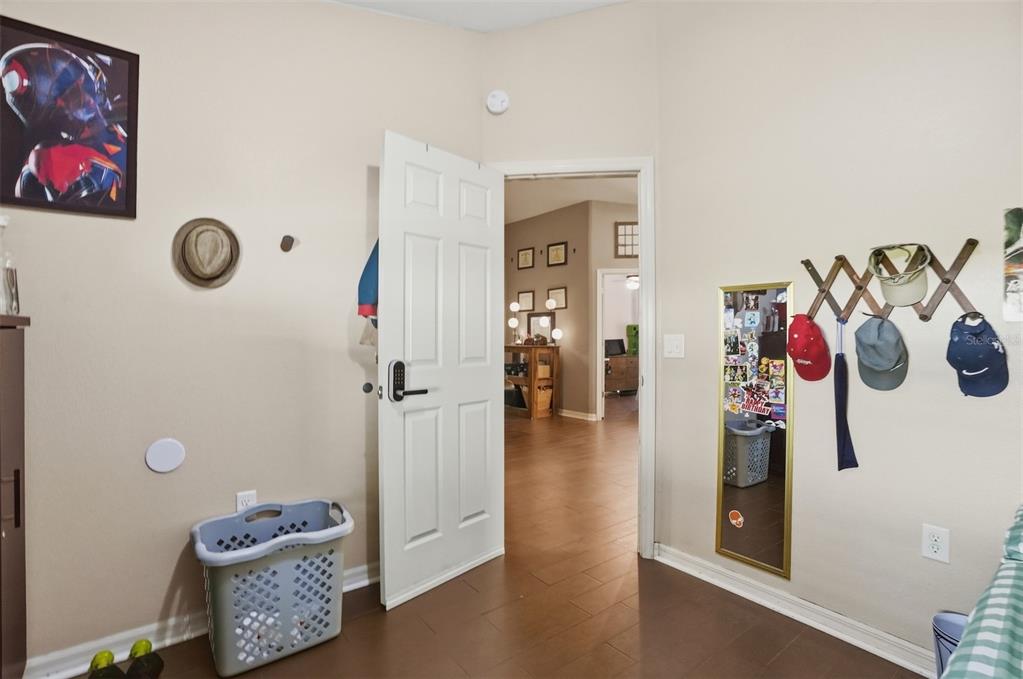 15396 Fleetwood Road Weeki Wachee, FL 34614 - Photo 17 of 66 a view of a hallway with interior of the house
