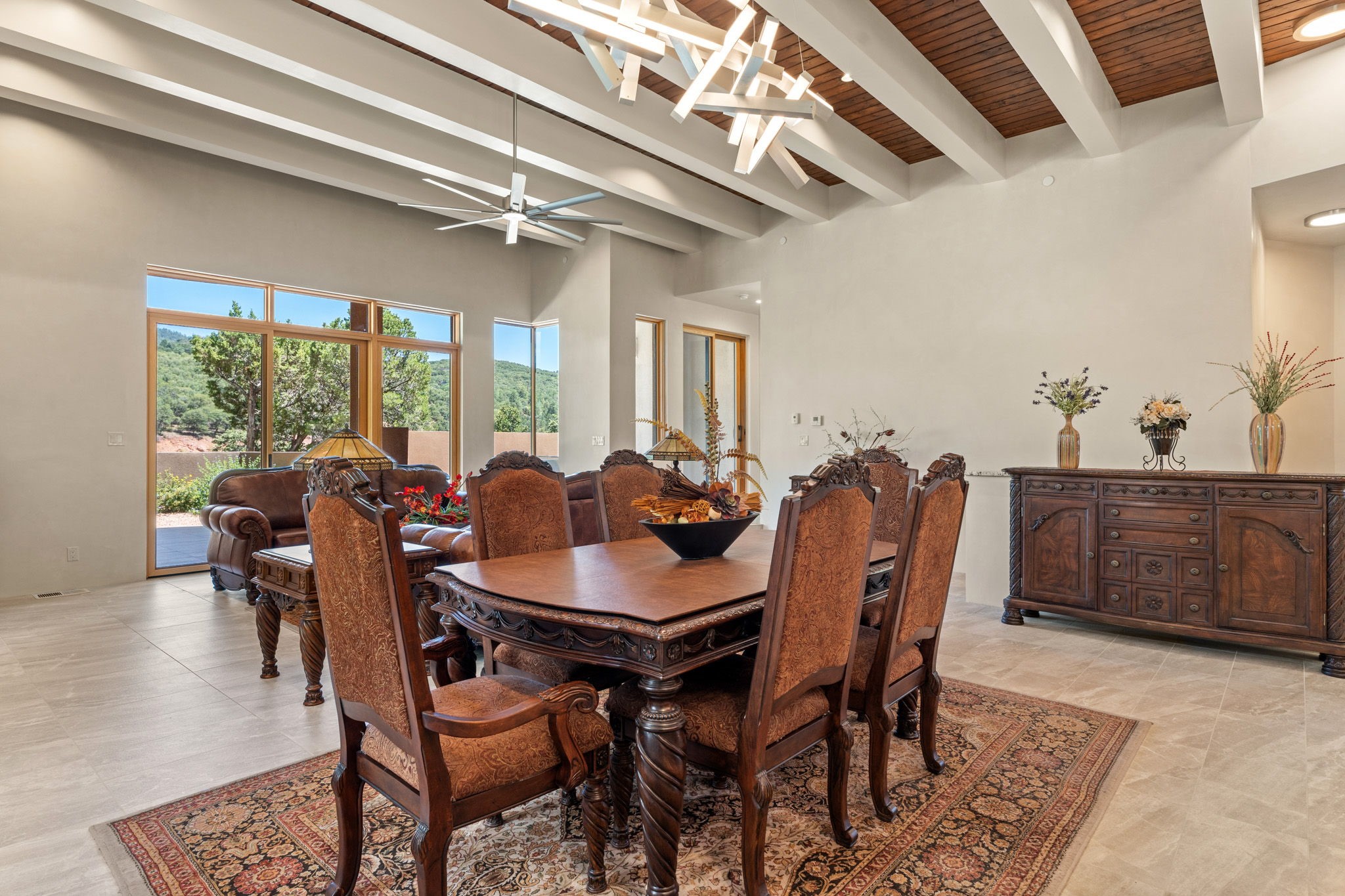 1411 Tesuque Creek Road Santa Fe, NM 87501 - Photo 11 of 45 Dining Area