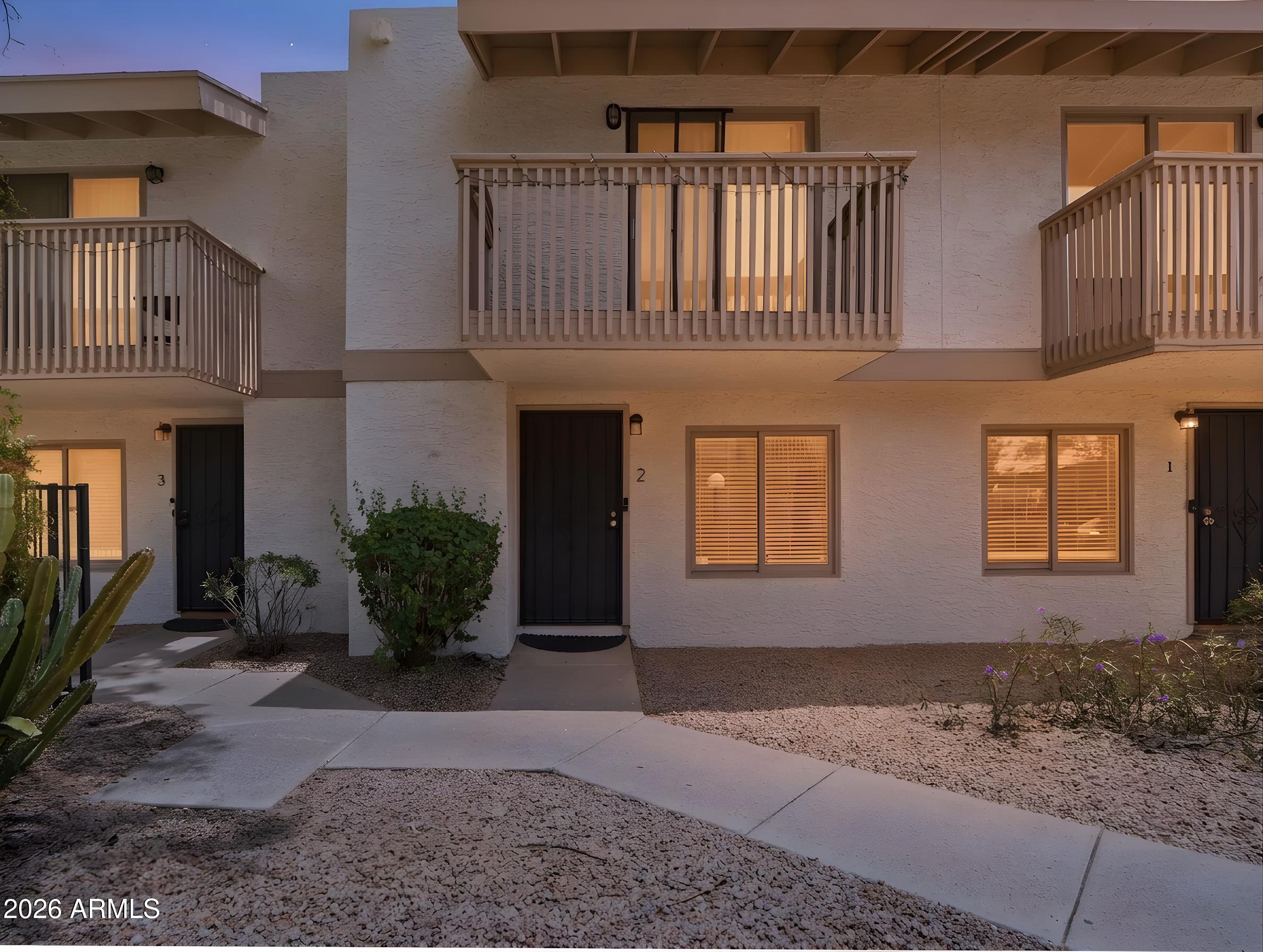 1402 East Osborn Road, Unit 2 Phoenix, AZ 85014 - Photo 23 of 29 a front view of a house