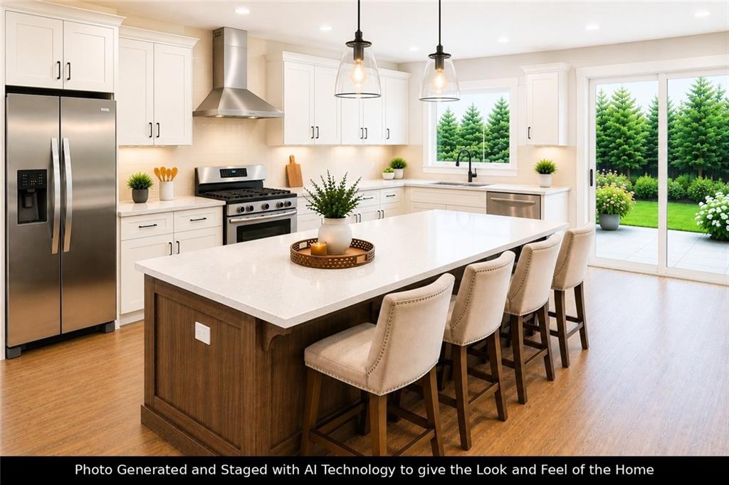 58 Lewis Ferguson Road Emerson, GA 30137 - Photo 3 of 14 a kitchen with a table chairs and refrigerator