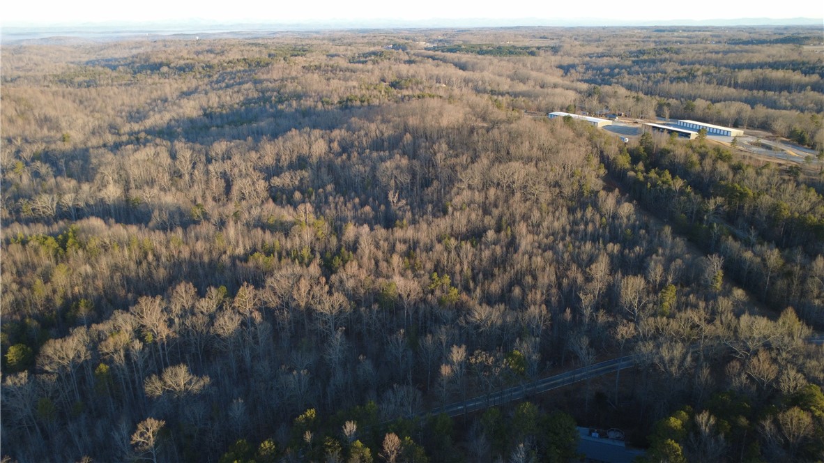 434 Rock Hill Road Fair Play, SC 29643 - Photo 10 of 11 Vast, undeveloped land with lush trees and a distant building offers an expansive, serene landscape.