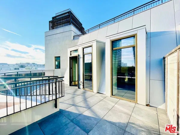 a view of a balcony