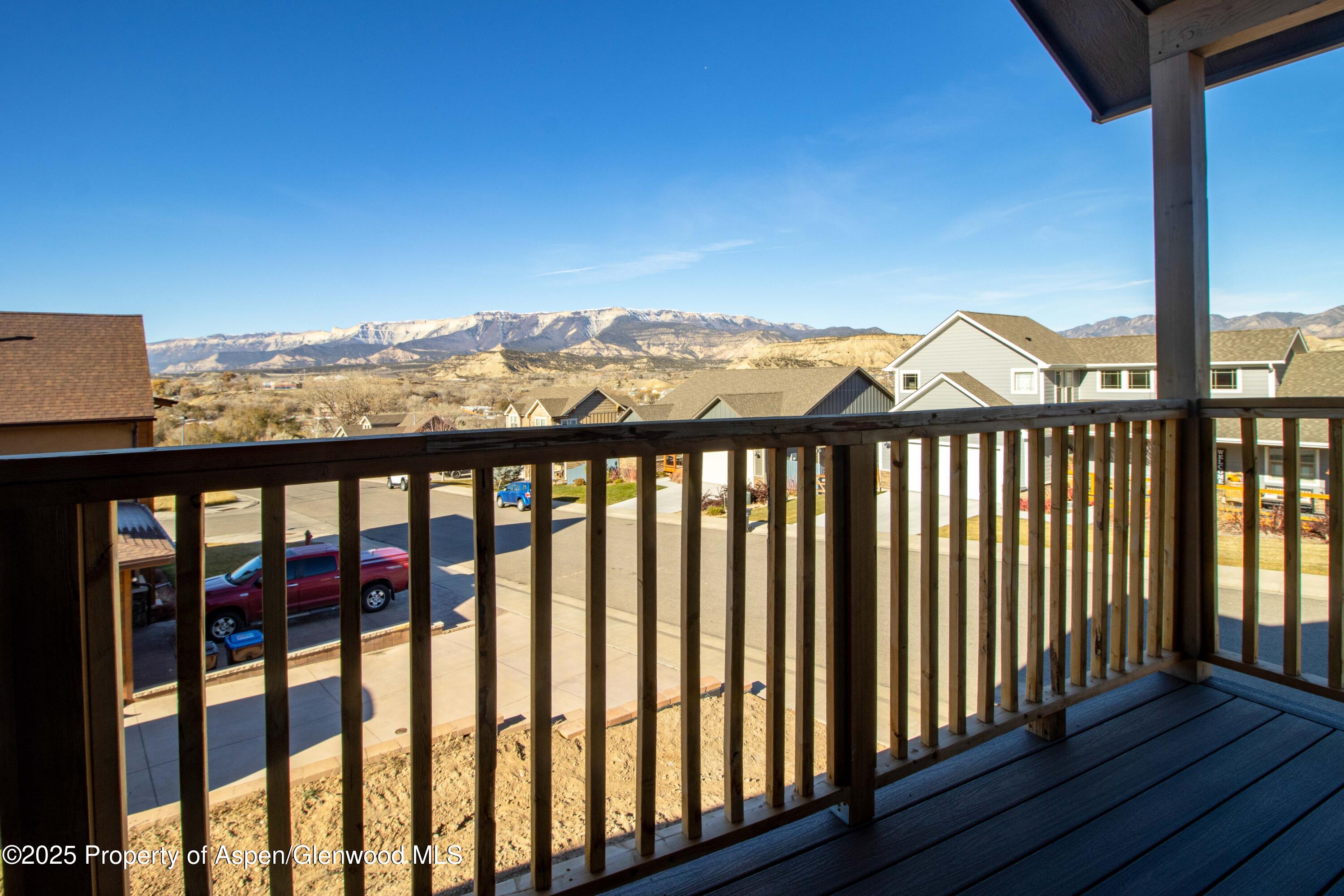 1411 Rifle Heights Drive Rifle, CO 81650 - Photo 12 of 31 a view of a street from a balcony