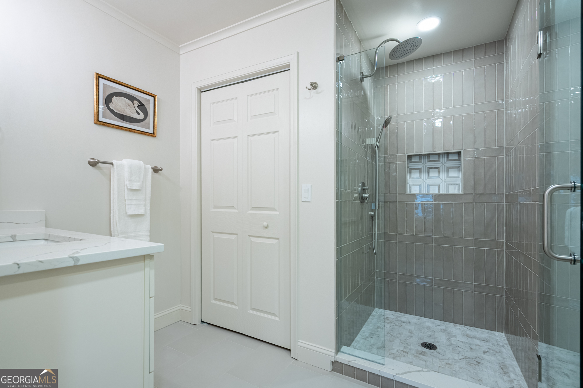 26 Jennifer Lane Rydal, GA 30171 - Photo 14 of 35 a bathroom with a shower and a sink