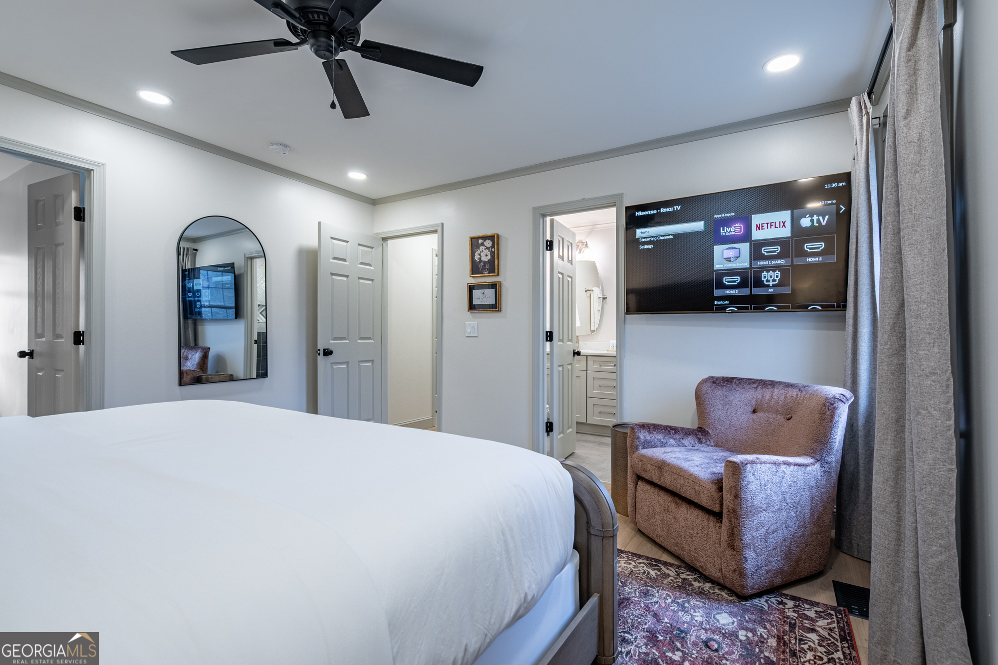 26 Jennifer Lane Rydal, GA 30171 - Photo 26 of 35 a bedroom with furniture and a window