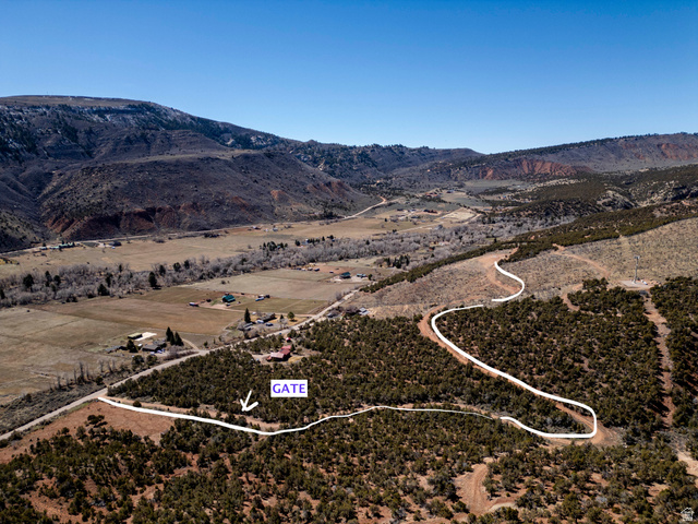 8094 West Red Cloud Loop Road Vernal, UT 84078 - Photo 34 of 35 Access road highlighted in white
