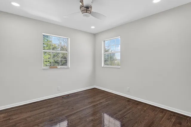 a view of a city from a balcony