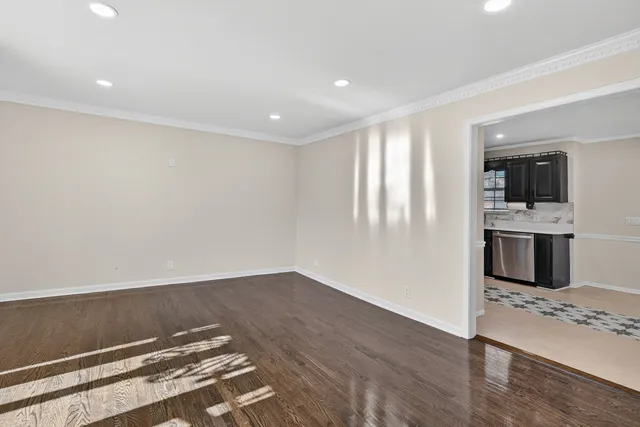 a view of a kitchen with a sink