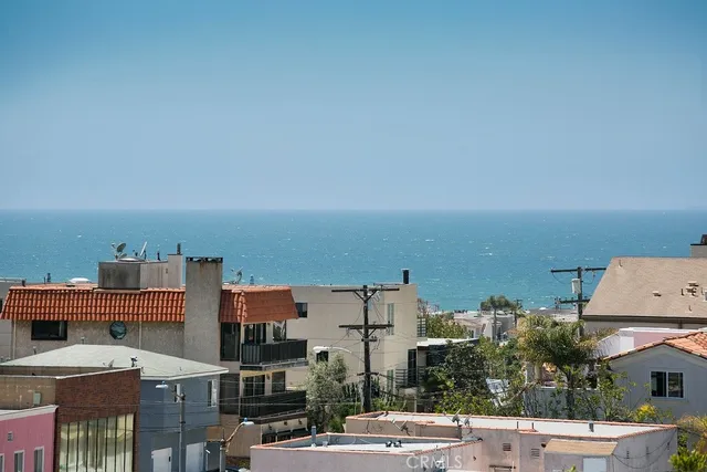 an aerial view of city