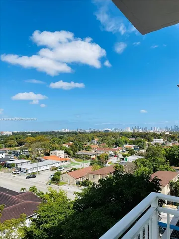 a view of city and ocean