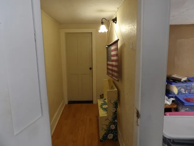 wooden floor in a gallery