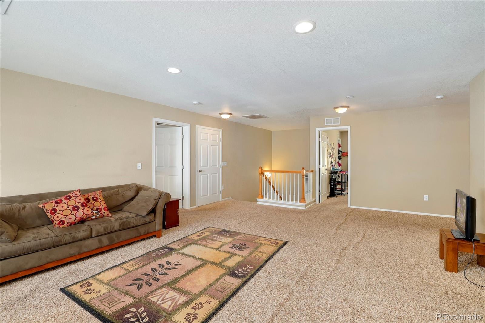 5380 Liverpool Street Denver, CO 80249 - Photo 16 of 30 a living room with furniture and a couch