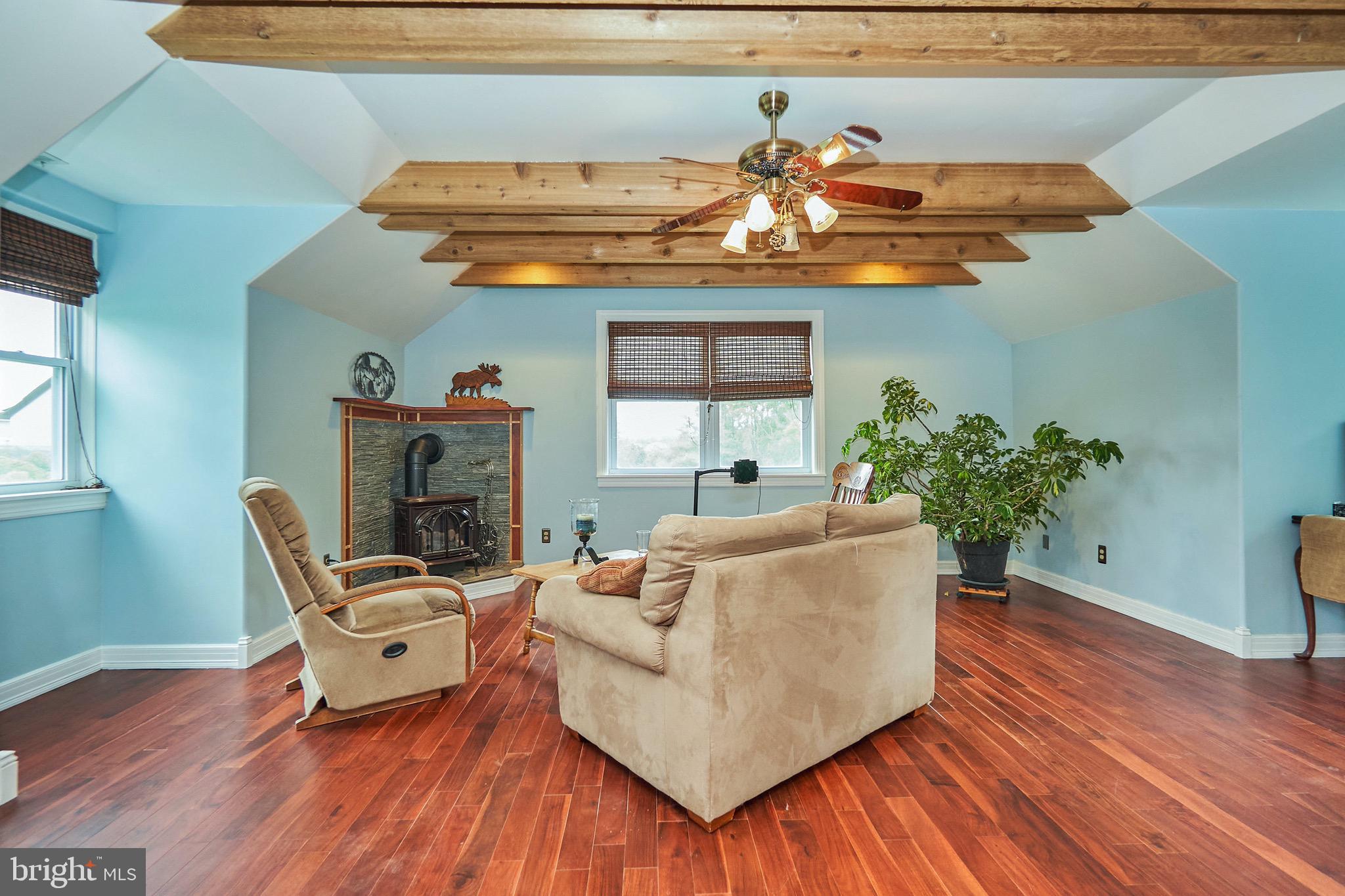 36716 North Fork Road Purcellville, VA 20132 - Photo 34 of 78 Beamed Ceiling and 3 Double Windows