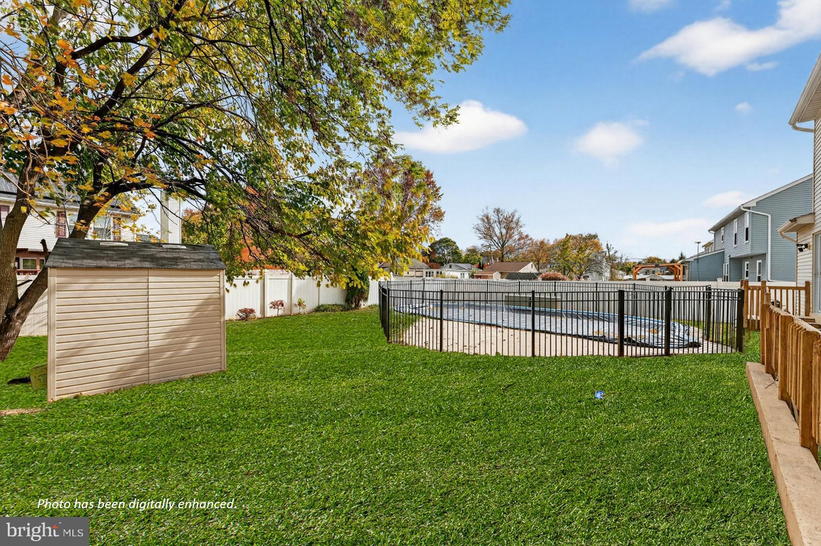 212 Chinnick Avenue Hamilton, NJ 08619 - Photo 17 of 17 a view of a backyard with a garden